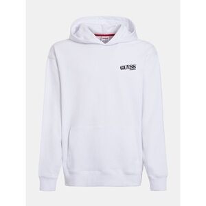 New GUESS Original Mens Logo Hoodie